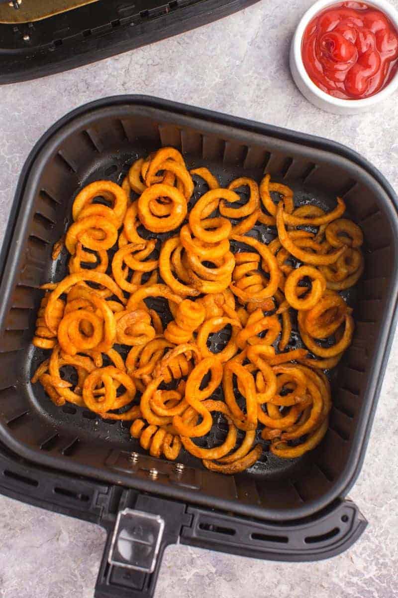 Curly Fries in the Air Fryer Everyday Family Cooking