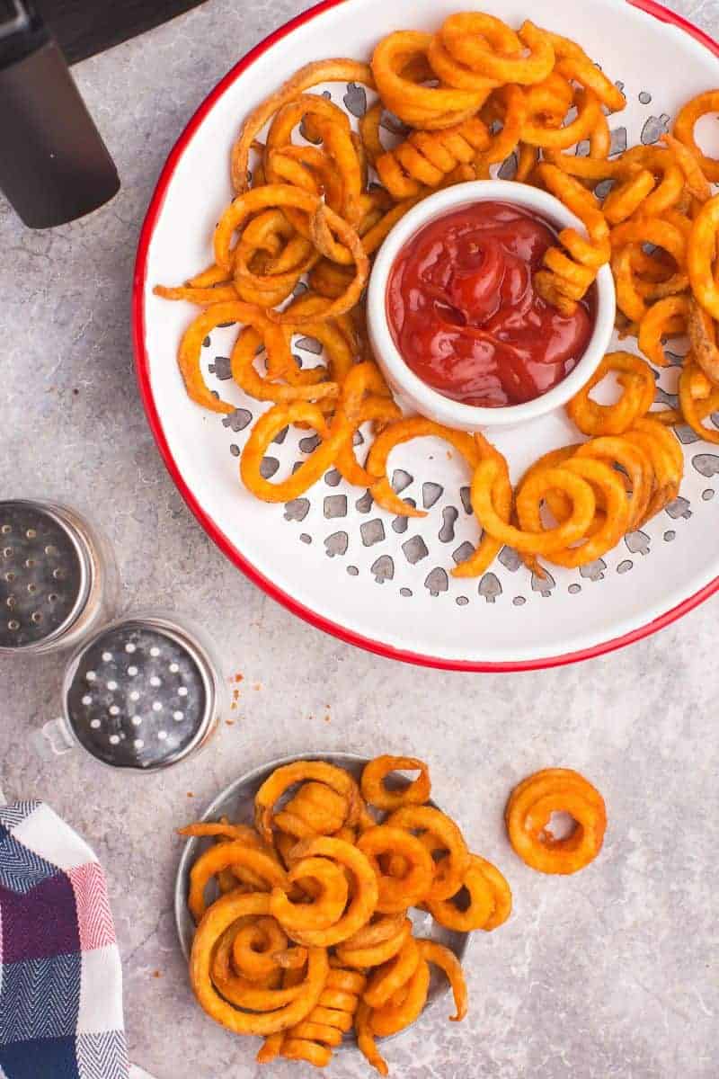 Curly Fries in the Air Fryer | Everyday Family Cooking