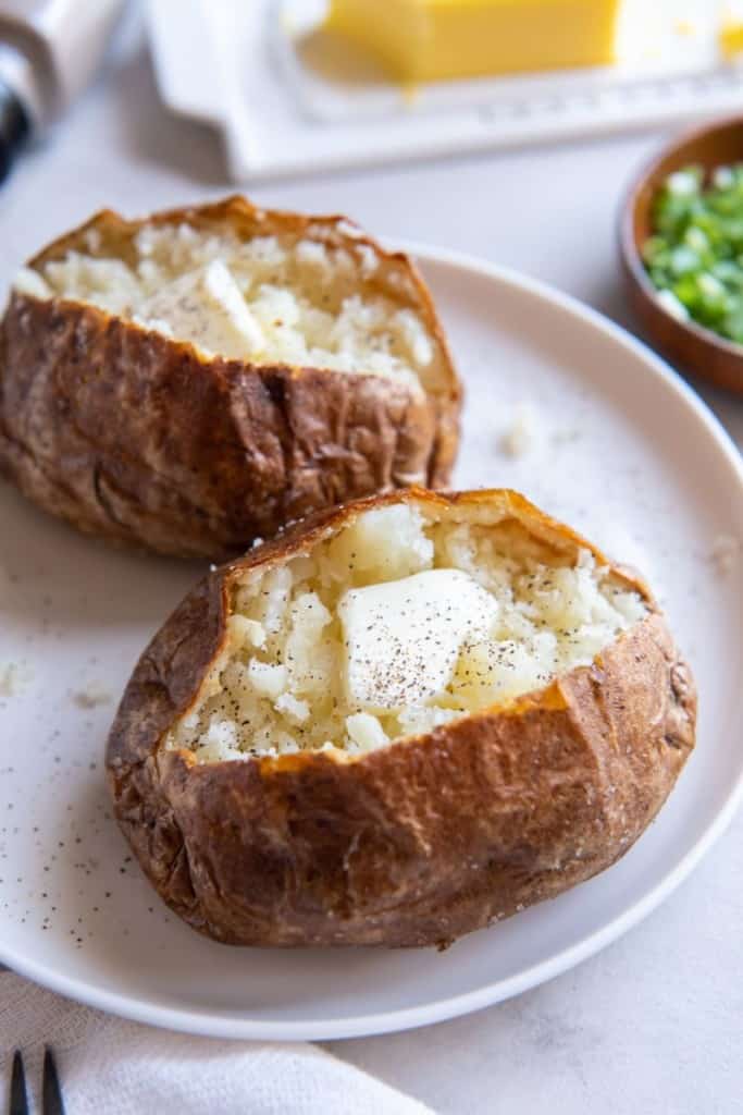Air Fryer Baked Potatoes - Know Your Produce