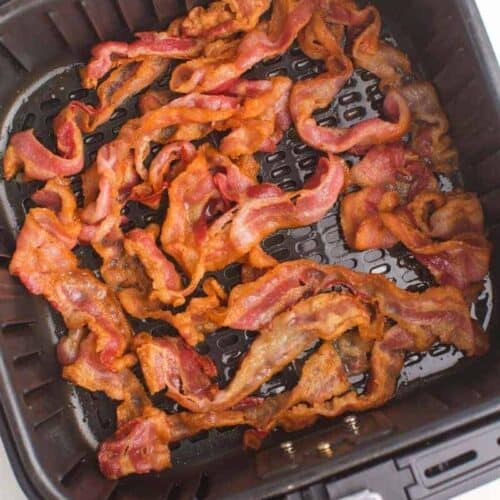 crispy air fried bacon