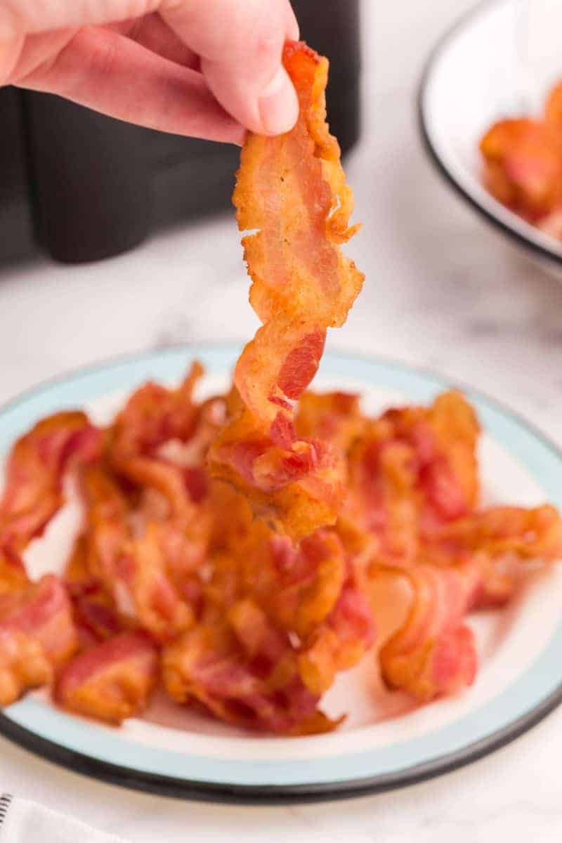 Air Fryer Bacon - Family Food on the Table