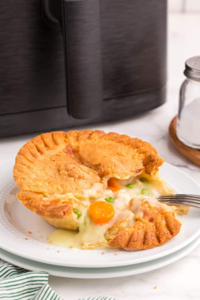Air Fryer Pot Pie = Easiest Dinner Idea!