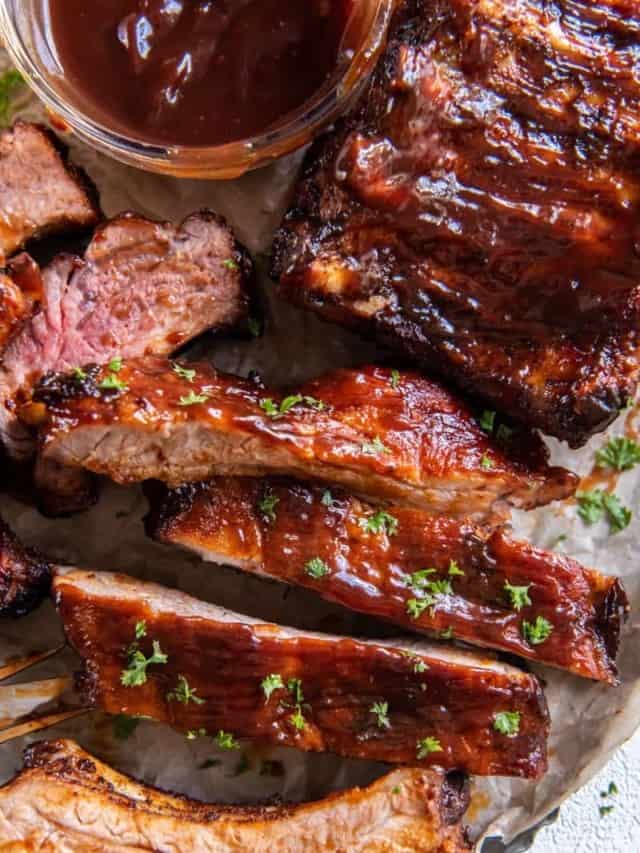 Easy Air Fryer Baby Back Ribs