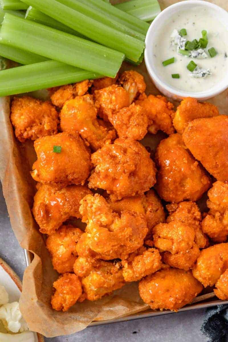 Air Fryer Cauliflower Wings Everyday Family Cooking