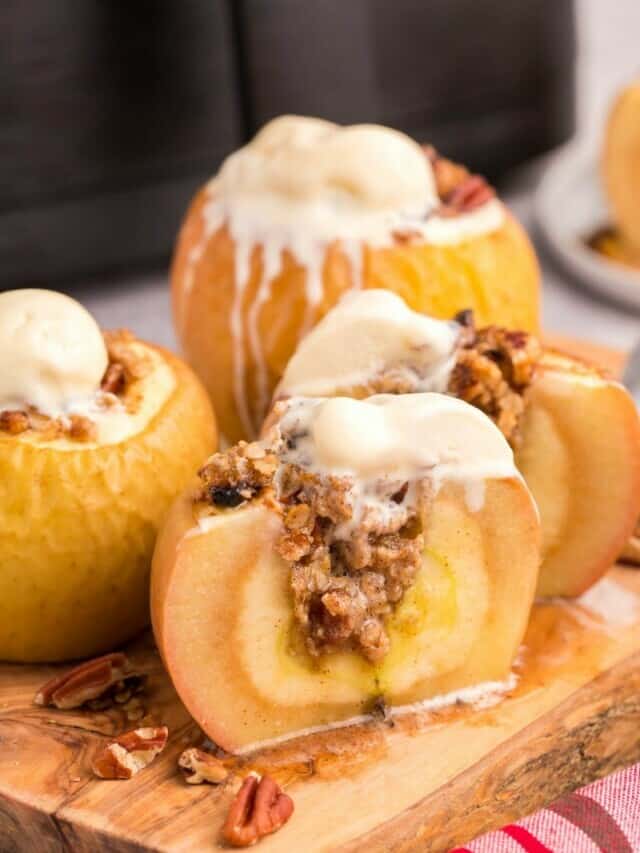 Delicious Air Fryer Baked Apples