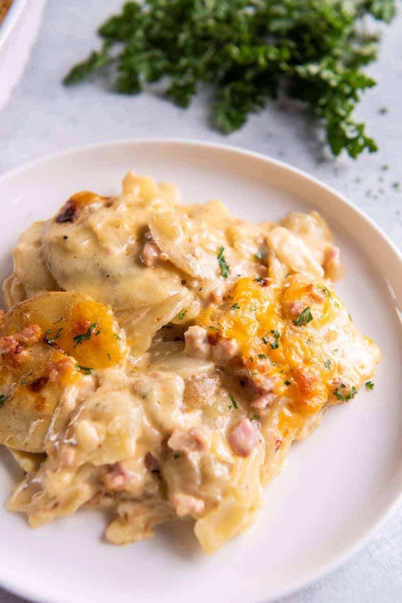 Instant Pot Scalloped Potatoes And Ham | Everyday Family Cooking