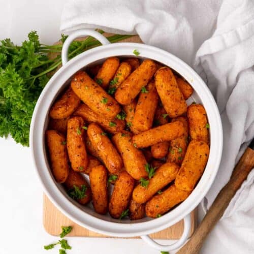 cooked baby carrots