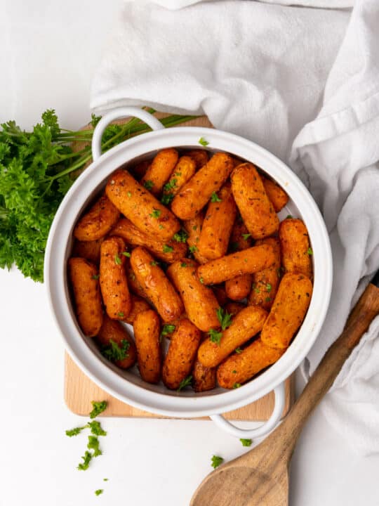 Air fryer baby clearance carrots