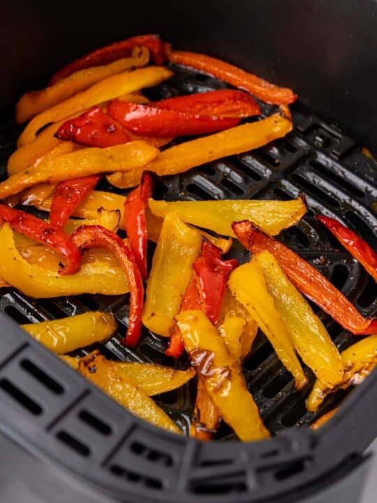 Air Fryer Bell Peppers And Onions 