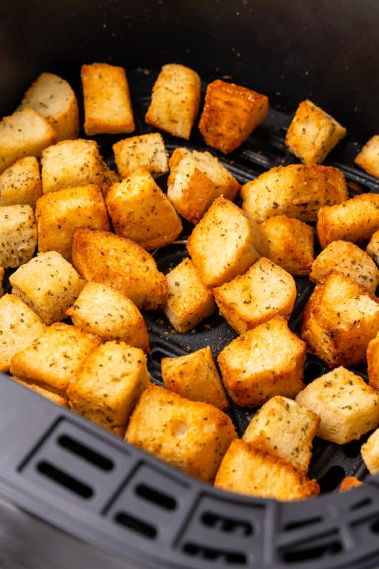 Air Fryer Croutons | Everyday Family Cooking