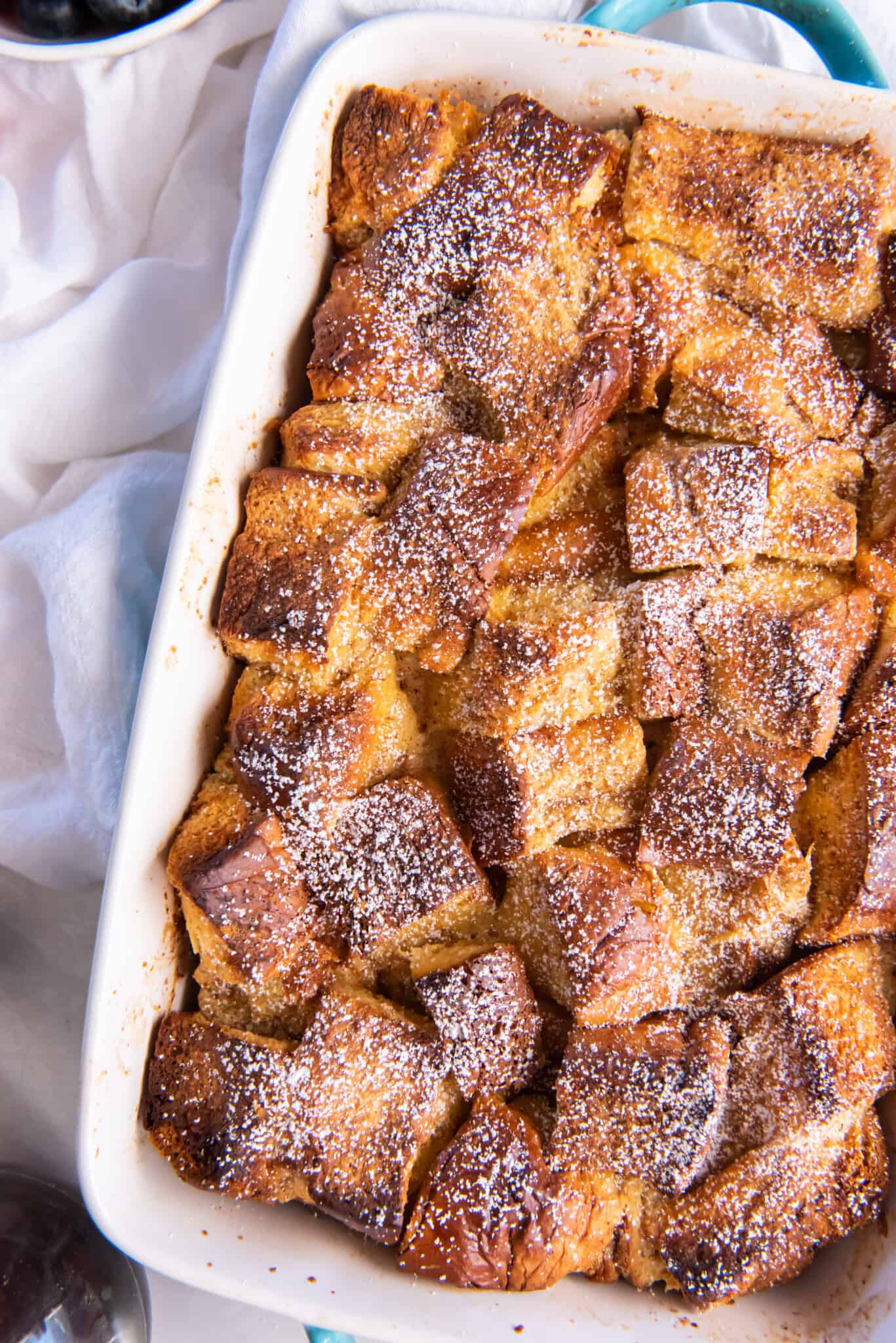 Brioche French Toast Casserole Everyday Family Cooking