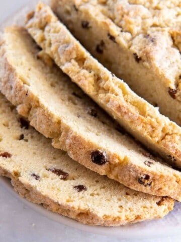 slices of irish soda bread