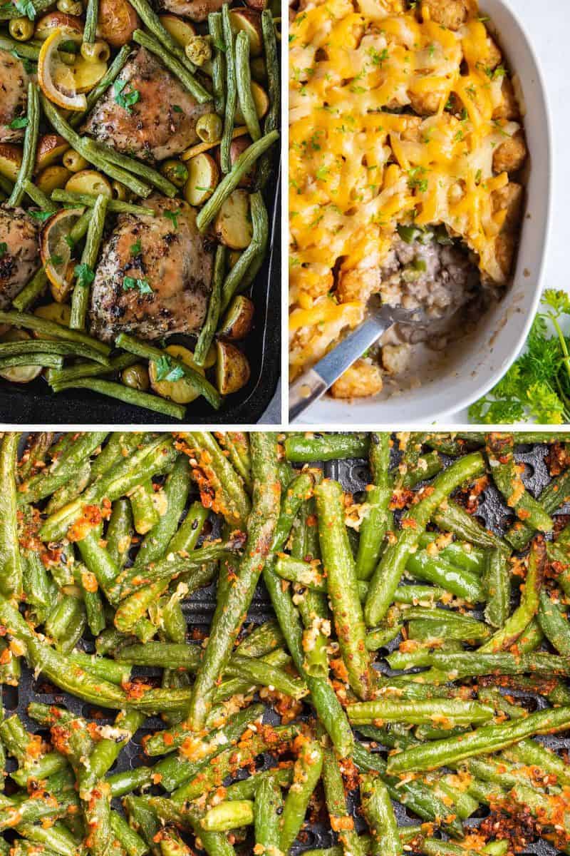 Roasted Frozen Green Beans Recipe - By The Forkful