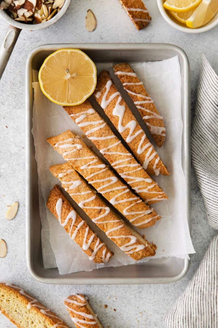 Lemon Biscotti  Everyday Family Cooking