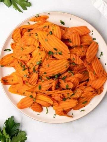 ready to serve carrot chips