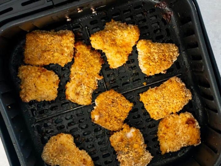 Catfish nuggets in outlet air fryer