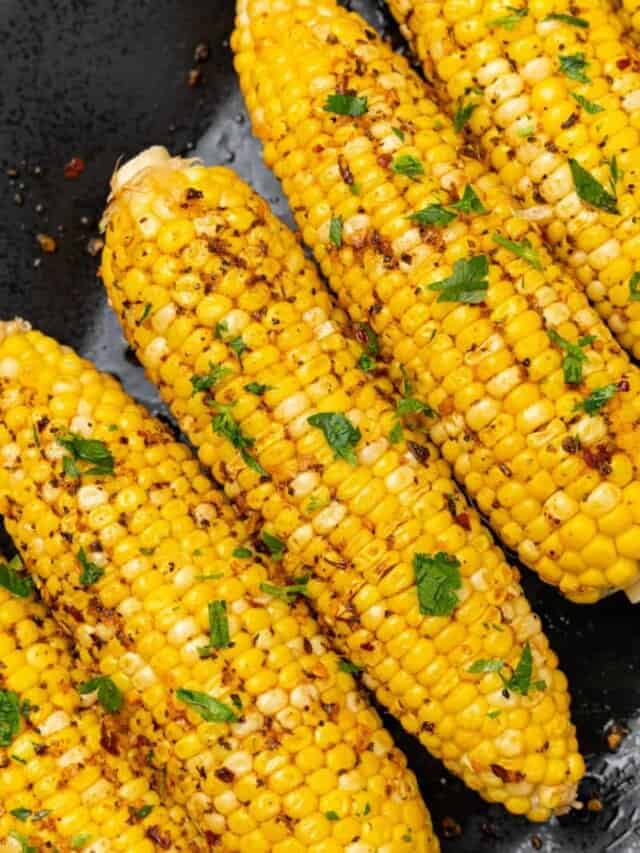 Easy Cajun Corn On The Cob