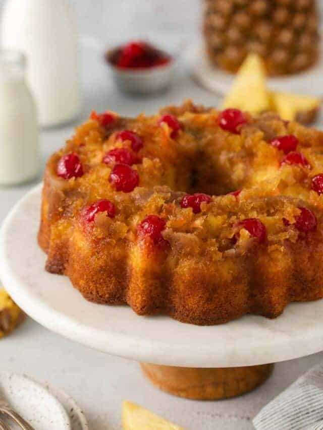 Easy Pineapple Upside Down Cake Recipe