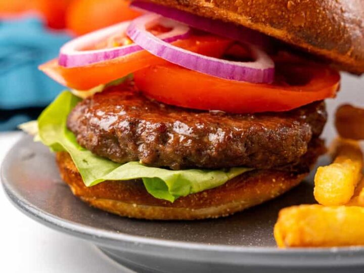 Ninja foodi clearance frozen burgers