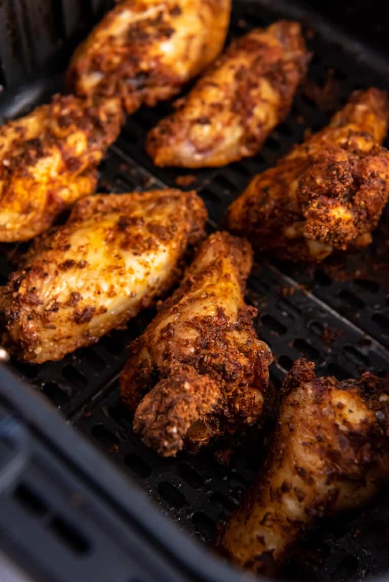 Air Fryer Chicken Wings with Dry Rub | Everyday Family Cooking