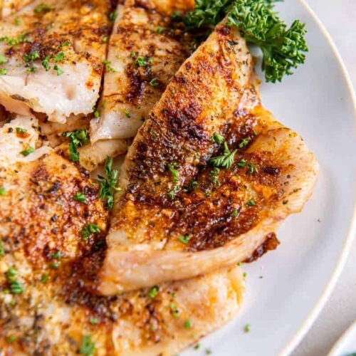 Air Fryer Flounder | Everyday Family Cooking