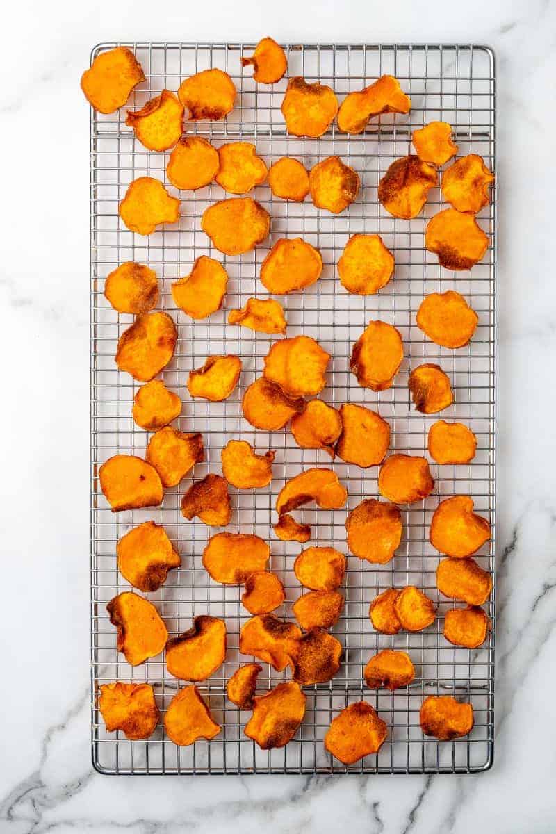 Air Fryer Sweet Potato Chips Everyday Family Cooking