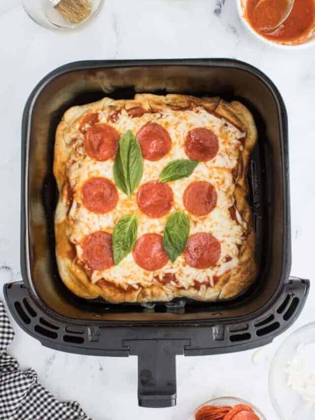 Perfect Air Fryer Pizza!