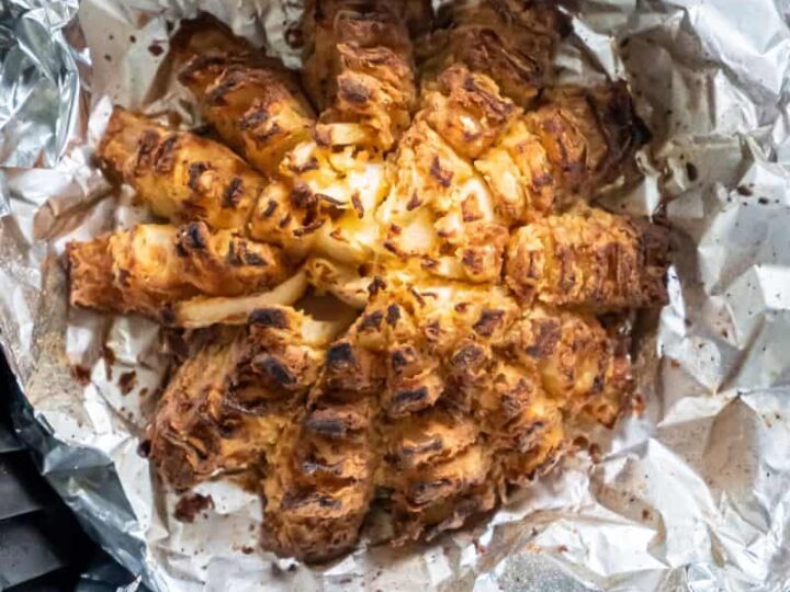 Air Fryer Blooming Onion Recipe - BoomHaven Farms