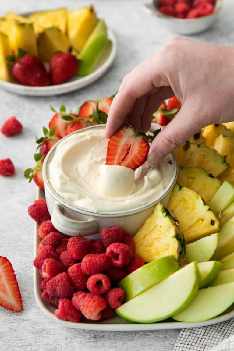 Marshmallow Fruit Dip | Everyday Family Cooking