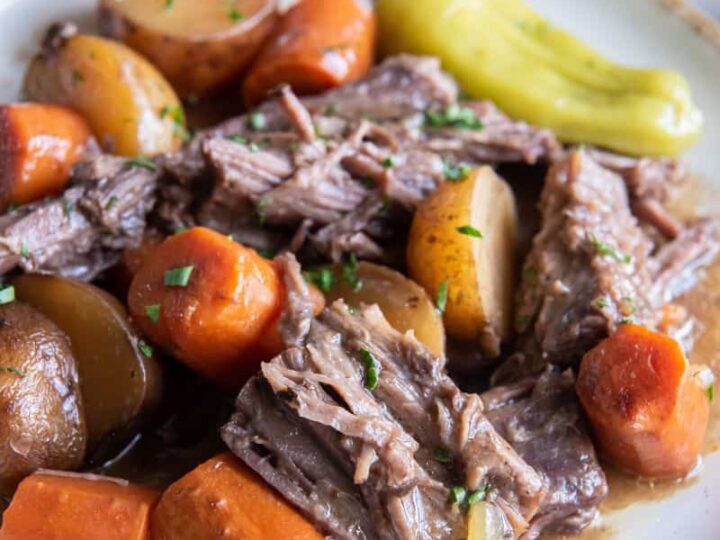 Instant pot mississippi pot roast with potatoes and 2024 carrots