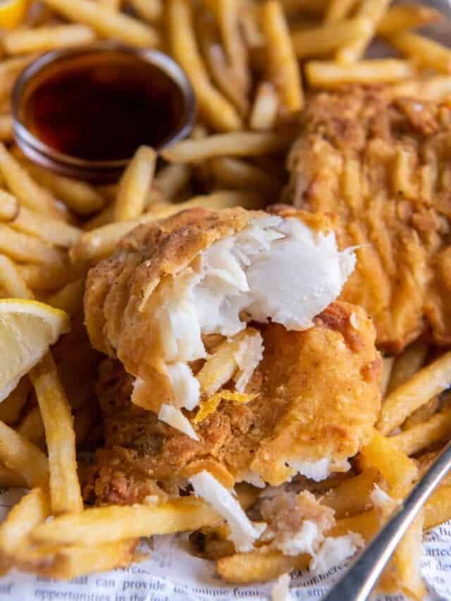 Easy Air Fryer Fish and Chips Recipe