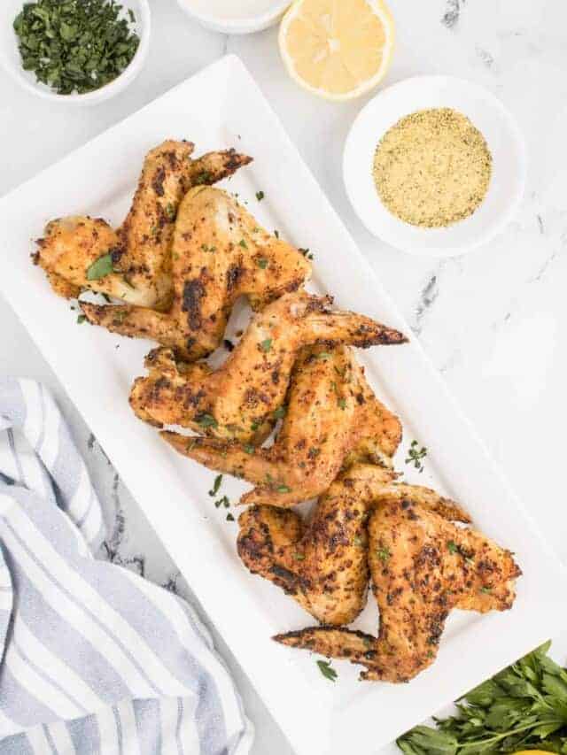 Crispy Air Fryer Whole Chicken Wings