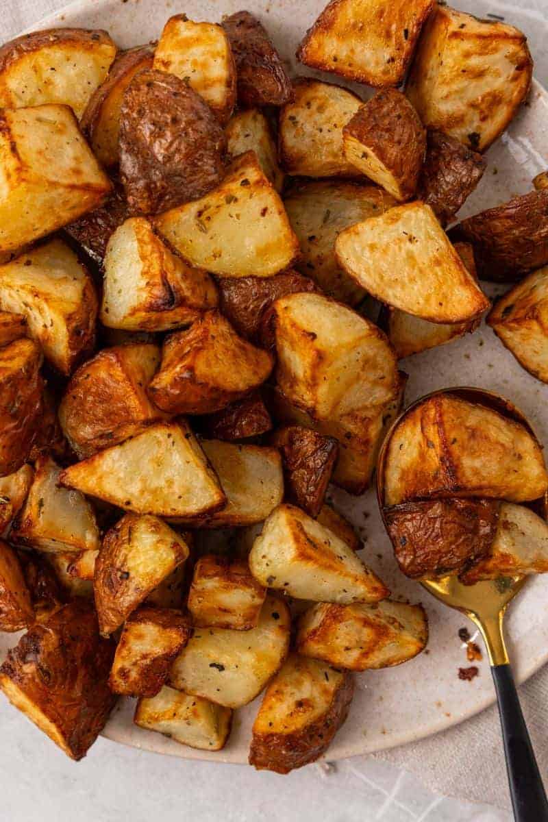 Crispy Air Fryer Red Potatoes - Jersey Girl Cooks