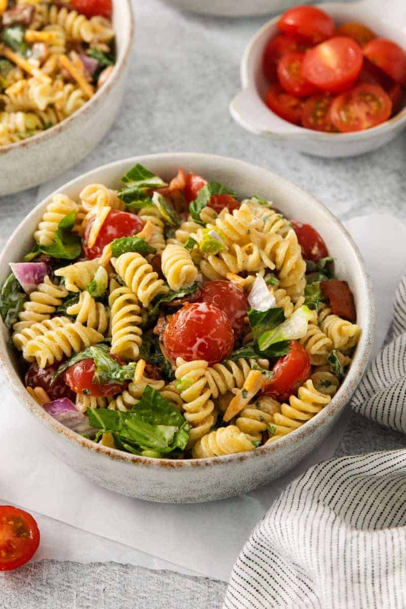 BLT Pasta Salad | Everyday Family Cooking