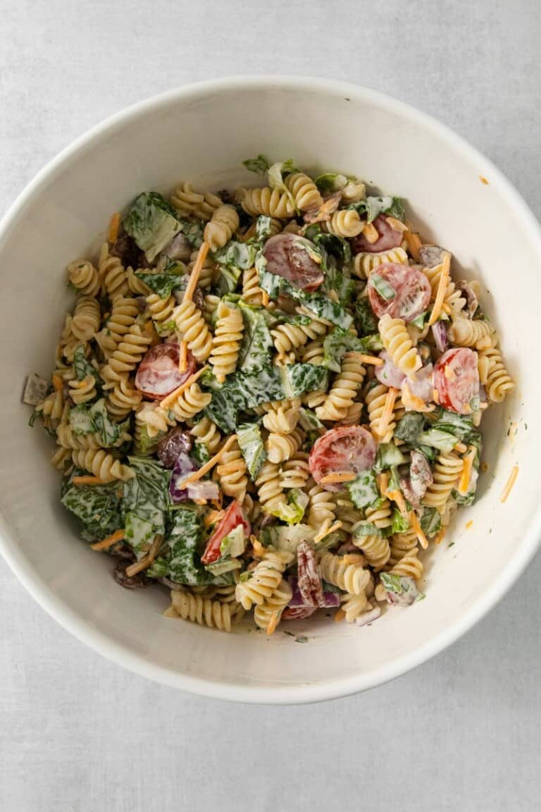 BLT Pasta Salad | Everyday Family Cooking