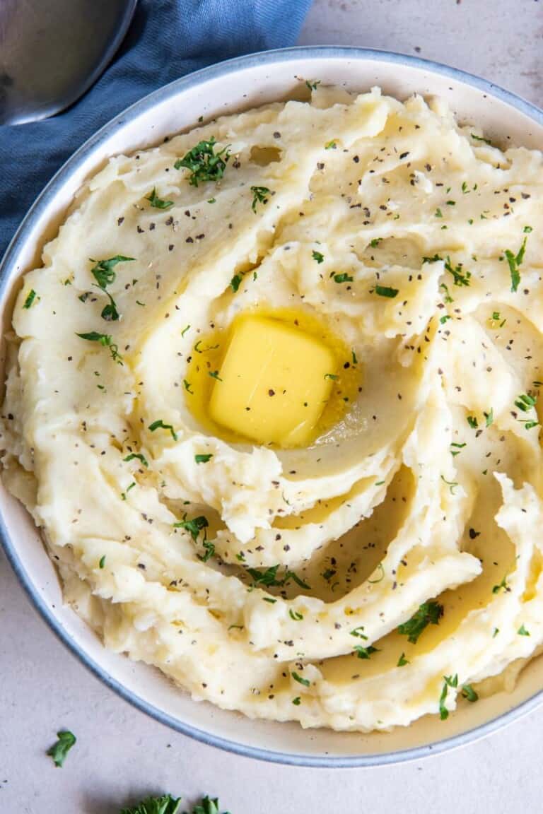 Creamy Mashed Potatoes Without Milk 