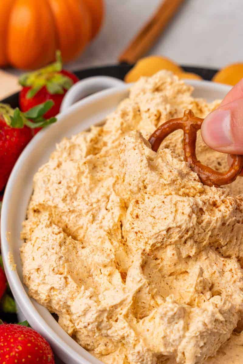 Easy Pumpkin Cream Cheese Dip Everyday Family Cooking