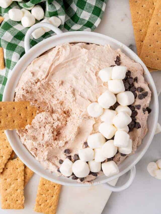 Homemade Hot Cocoa Dip