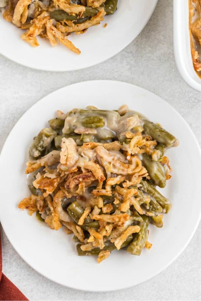 Easy Green Bean Casserole With Canned Green Beans