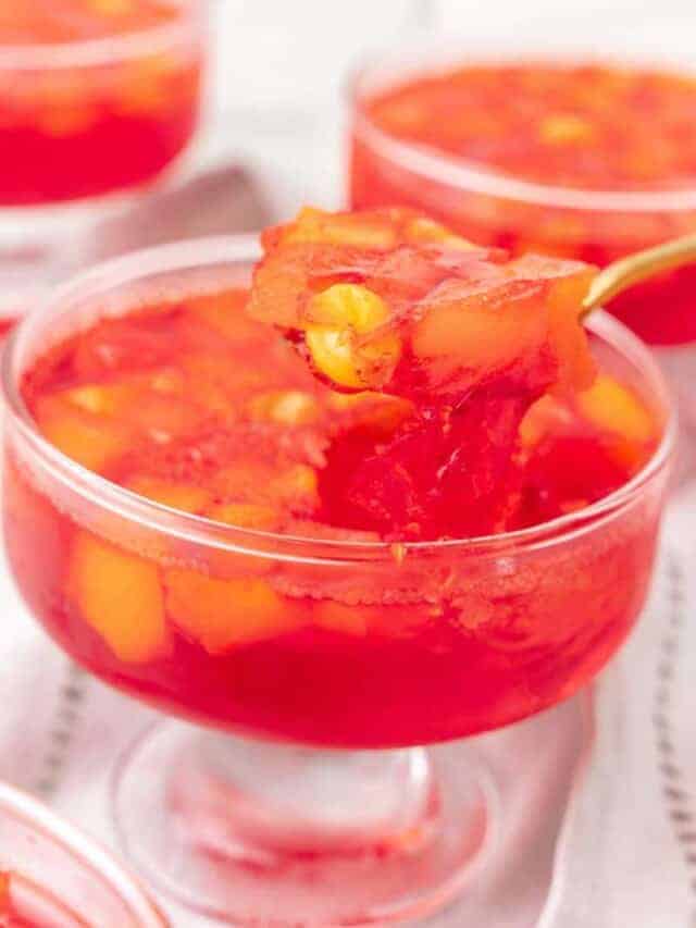 Delicious Jello with Fruit Cocktail Recipe!