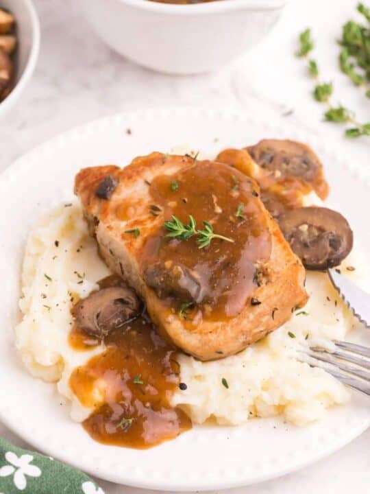 Smothered pork chops online in the instant pot