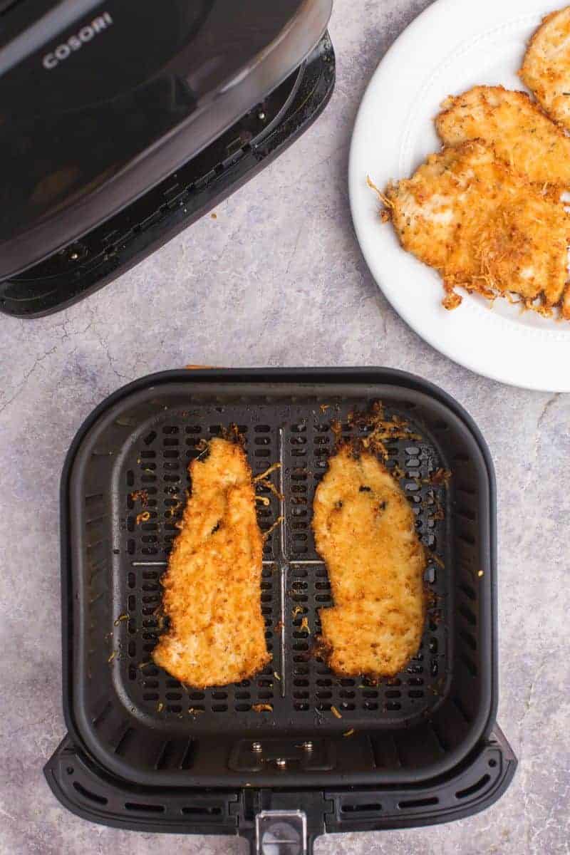 Parmesan Crusted Chicken in The Air Fryer