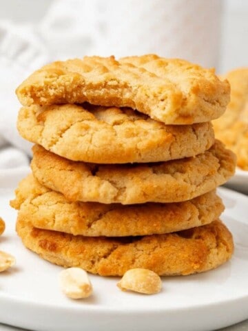 air fried peanut butter cookies