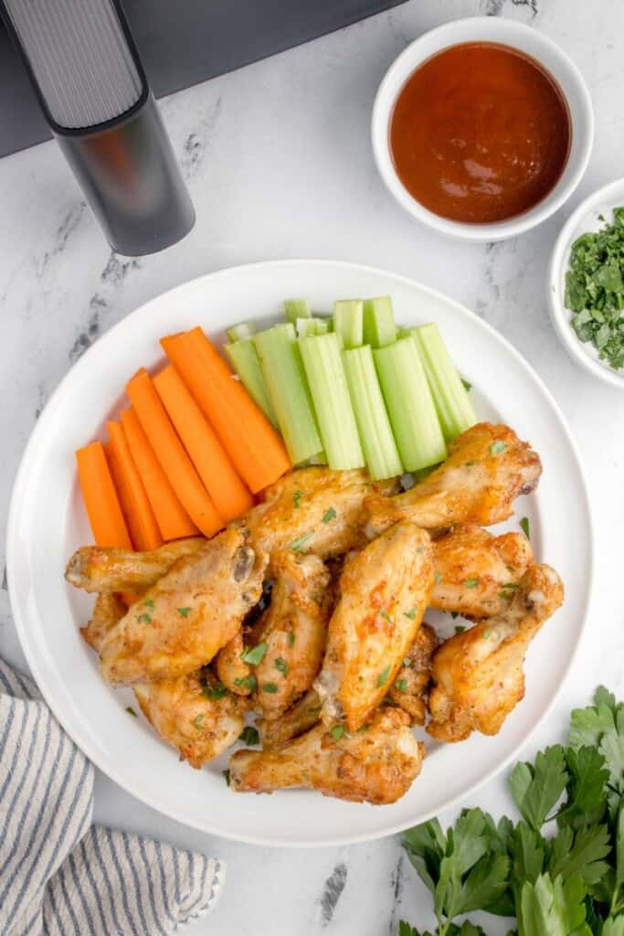 Air Fryer Chicken Wings With Baking Powder