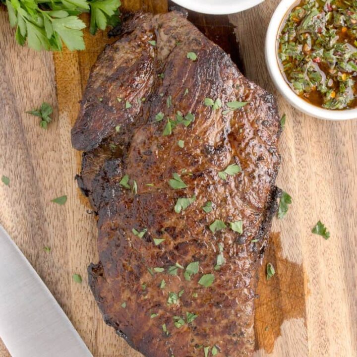 Flank steak clearance oven