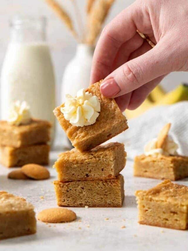 You HAVE To Try These Banana Pudding Brownies