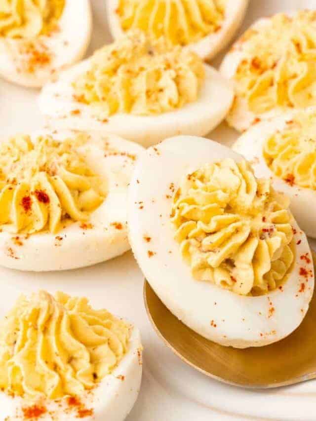 The BEST Million Dollar Deviled Eggs