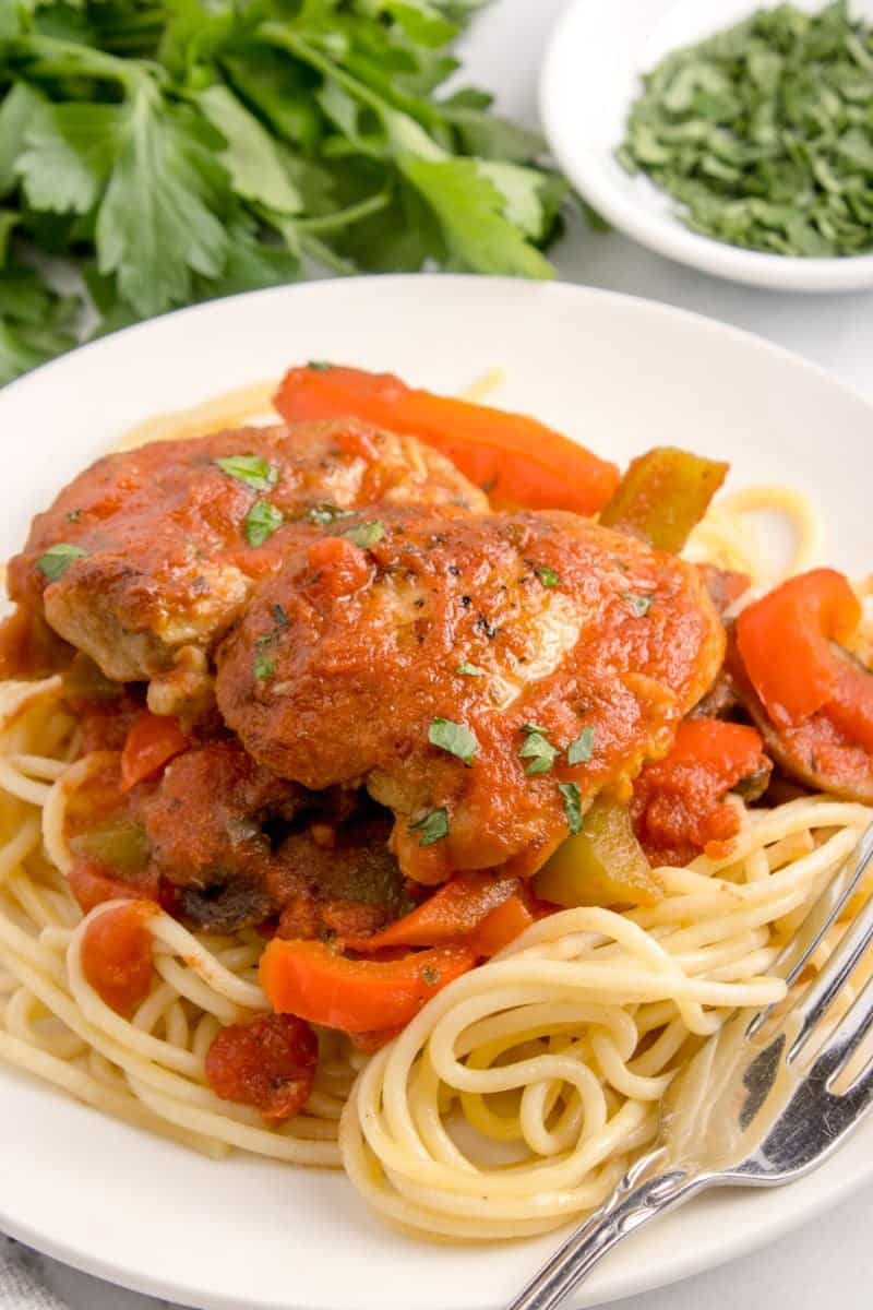 Best Chicken Cacciatore Recipe - Everyday Family Cooking