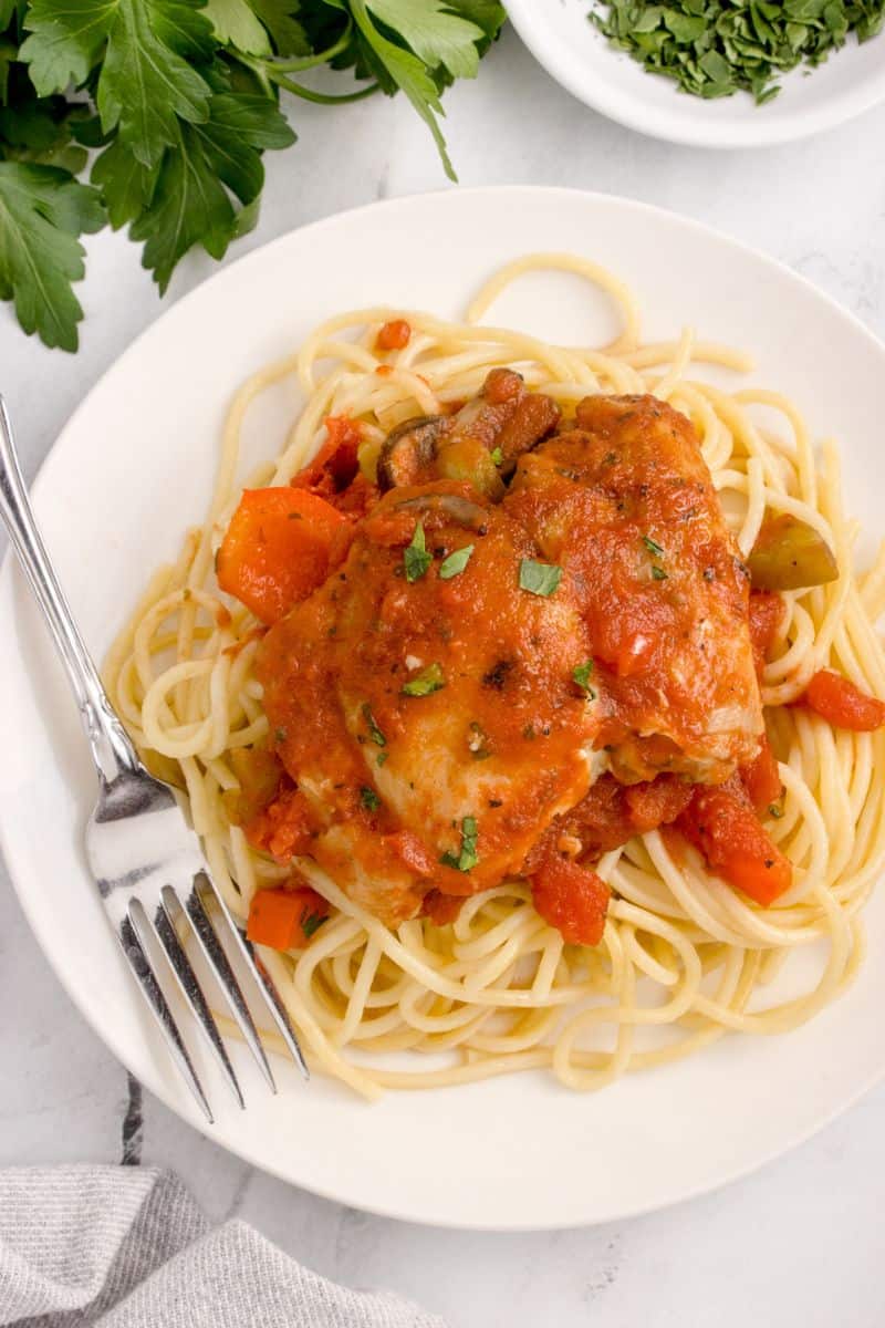 Best Chicken Cacciatore Recipe - Everyday Family Cooking