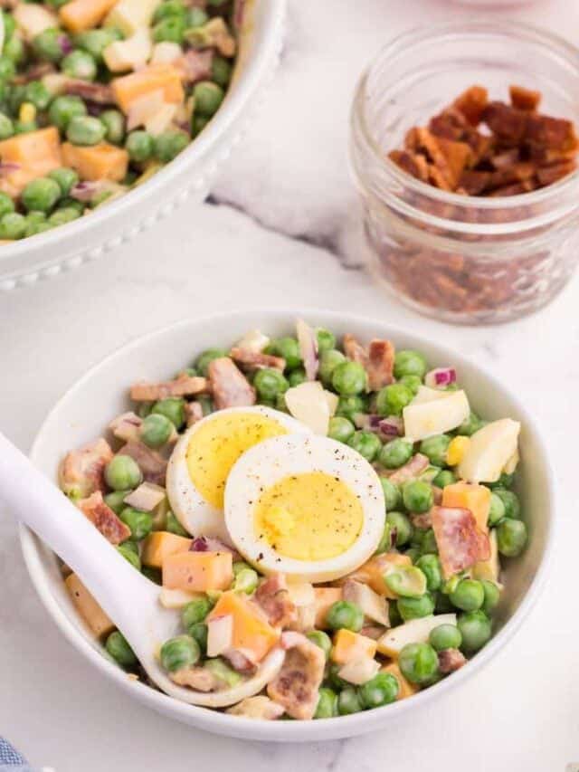 Amazing Classic Pea Salad